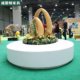 Weston City Furniture Sculpture Landscape FRP Direct Sale Outdoor Leisure Waiting Chair Factory Direct Sale