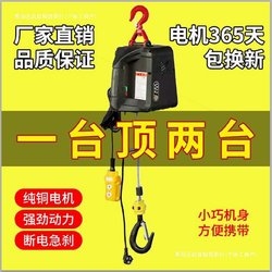 수입 원격 엘리베이터 홈 0V 전기 호이스트 리프트 미니 휴대용 소형 크레인 22 톤 소형 무료 배송