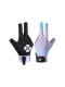 Billiards Gloves, Half-Finger, Men's Thin Style, Three-Finger Exposed, Breathable, Professional Snooker, High-End, Non-Slip, Fingerless, for Playing Billiards