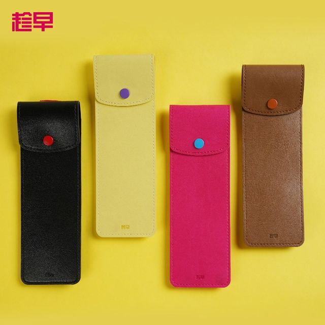 Strap pencil bags as soon as possible creative portable stationery storage pencil bags notebook diary accessories pen insert bags