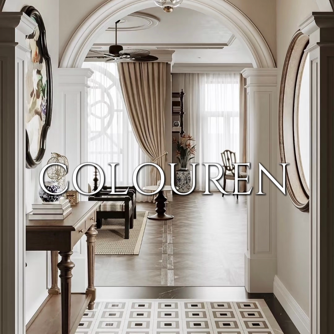COLOUREN Retro Bath的LOGO