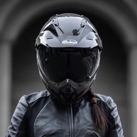 2026 New Mulan Second-Generation Rally Helmet Mulan official store Carbon Fiber Helmet Adv Off-Road Touring 2Nd Generation