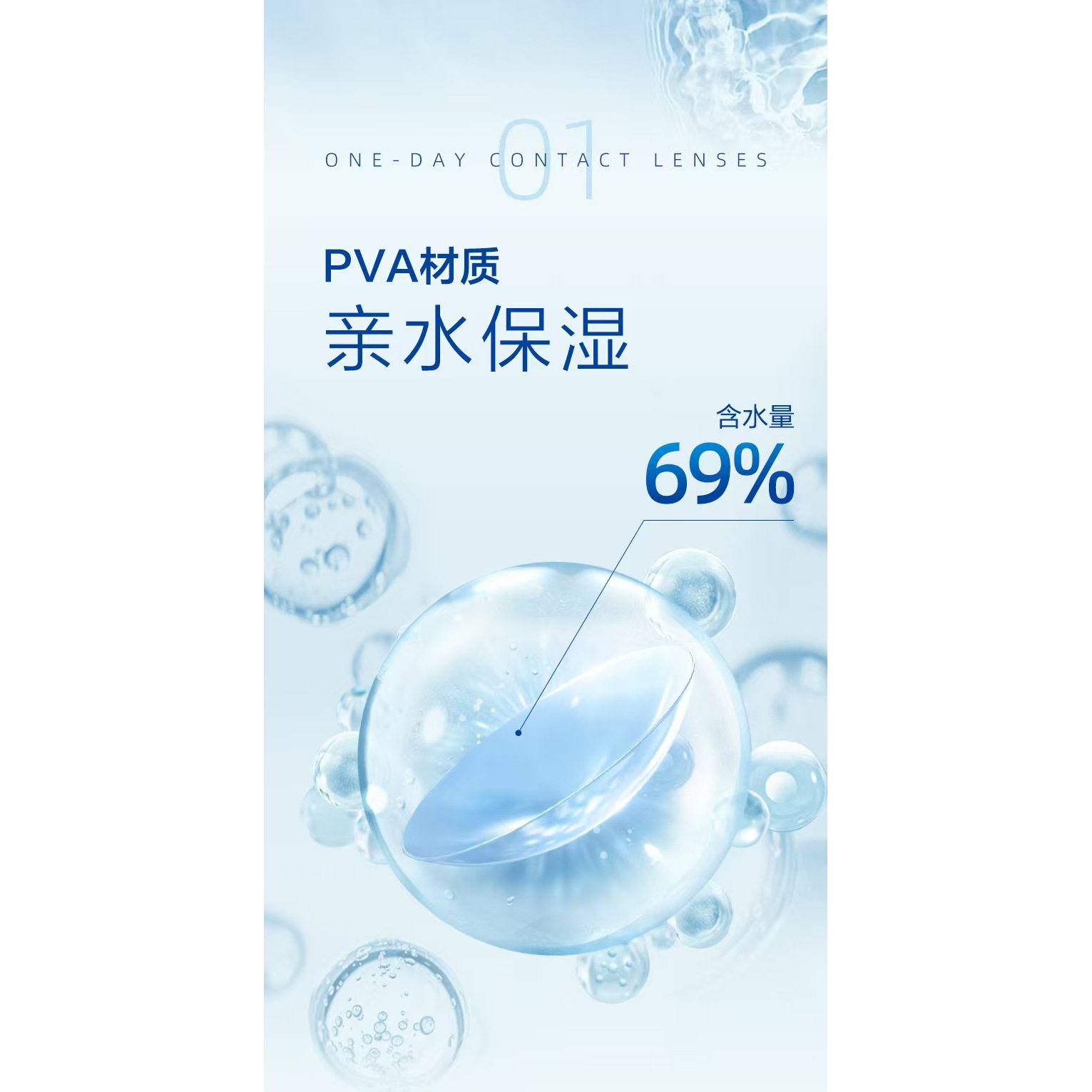 视康隐形眼镜日抛30片：水润到像自带泪膜！戴一整天都不干的秘密武器来了！-清洁液-淘宝好物网