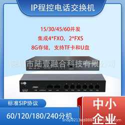 IP 전화 스위치 SANHUI UC200 음성 게이트웨이 IPPBX 그룹 전화 SIP 서버