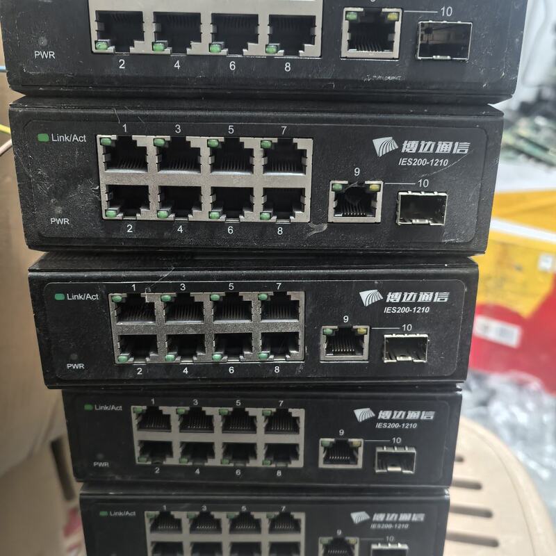 Boda Communication Ies200-1210 Switch, 100m Port, Multiple Ports — Inquire before Purchasing! Boda Communication Ies200-1210 Switch, 100m Port, Multiple Ports — Inquire before Purchasing!