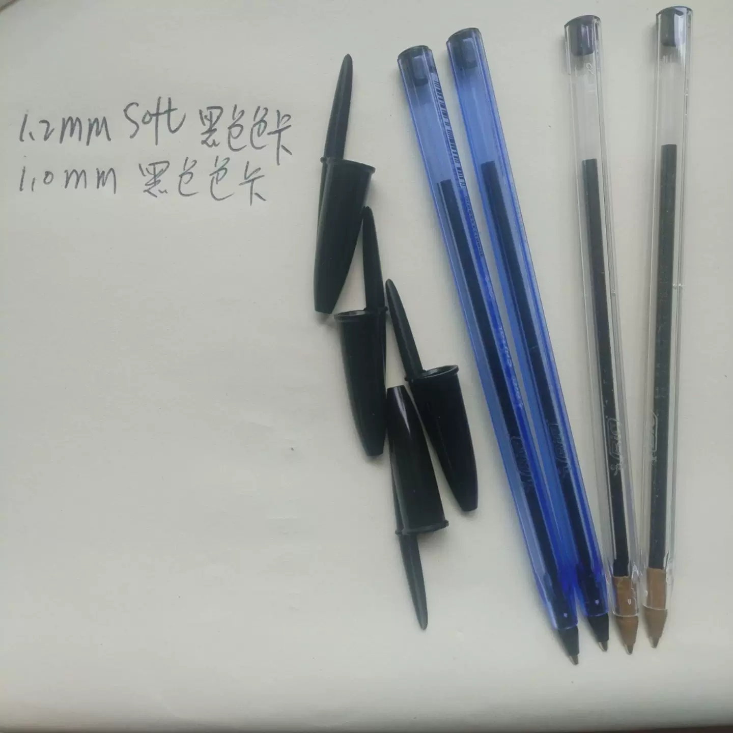 Перо шариковая ручка Bic Cristal1.01.2mmXtraBold1.6mm crystal ball pen
