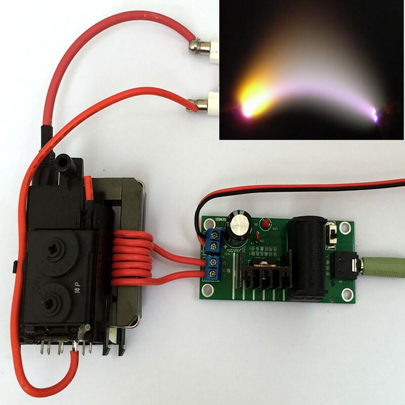 Boost Voltage High Voltage Generator Plasma Music Arc Speaker Horn Zvs Tesla Coil Kit Module