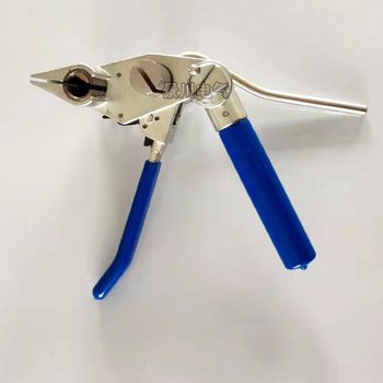 Ratchet stainless steel cable tie tool-lqa new type baler manual steel cable tie pliers gun bridge tray steel belt scissors