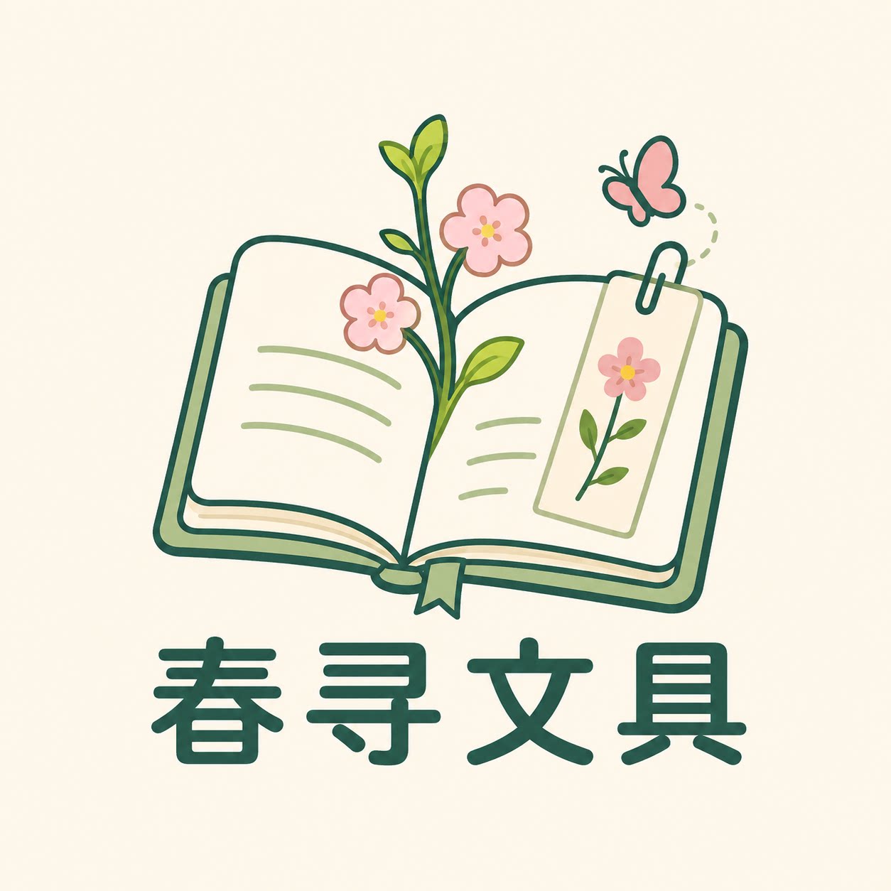 春寻文具的LOGO