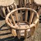 Drum stool bamboo stool low stool bamboo products ethnic minority traditional handicrafts