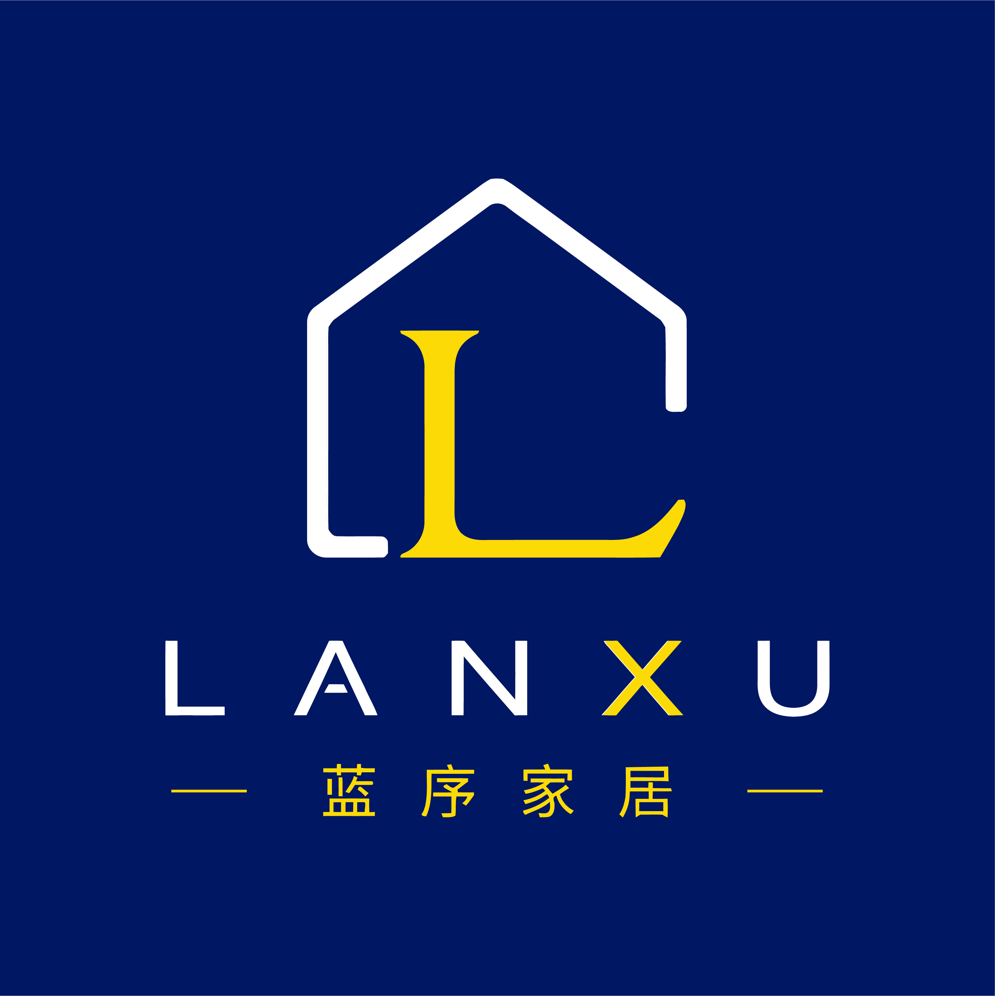 蓝序家居的LOGO
