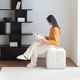 Bookcase Bookshelf Living room storage rack Floor-standing office storage rack Solid wood Home modern minimalist Italian minimalist style