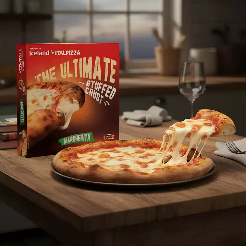 意大利进口 Iceland 埃丝蓝 冷冻披萨 440g*3件 双重优惠折后￥59包邮 3味可选 淘金币可抵扣￥1.7