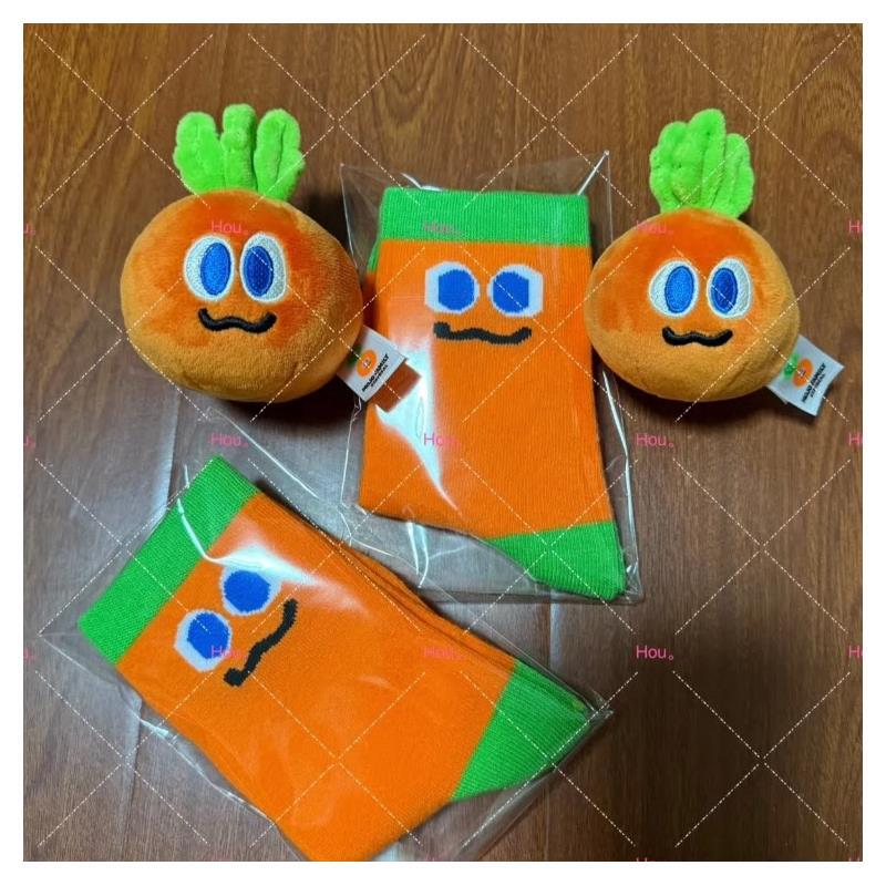 Mayday Bubu Socks, Magic Carrot Socks, Fan Support Socks, Cartoon Mid-Tube Socks, Cute and Versatile for Fans