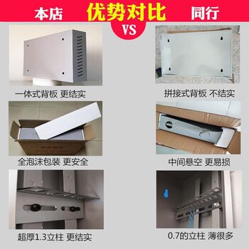 New product 2u network small cabinet wall-mounted switch wall-mounted cabinet chassis 4u weak current 6u9u12u broadband box power