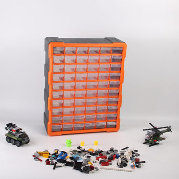 Desktop drawer parts accessories storage box plastic parts cabinet screw material classification and sorting tool box storage rack