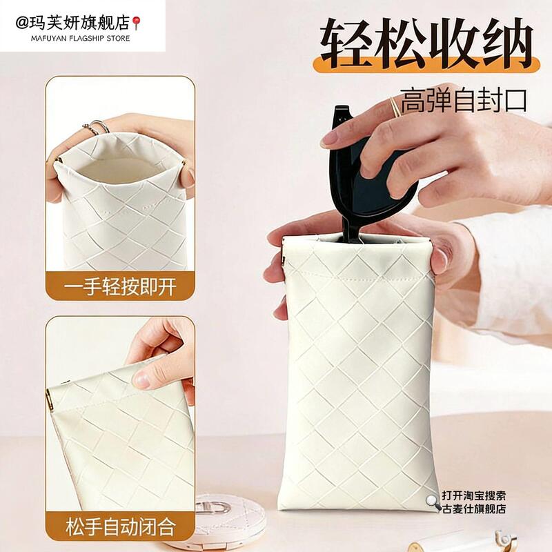 Glasses Storage Bag, Sunglasses Storage Bag, Hanging Sunglasses Convenient Storage Pouch, Hanging Bag, Sunglasses Case, Glasses Clip