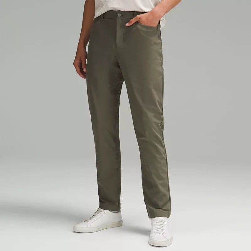 Lu Same Style Abc Men's Classic Cut Five-Pocket Trousers 32L*Warpstreme丨Lm5Ao1S