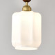 Song Dynasty Aesthetic Small Pendant Light, New Chinese Style, Zen-Inspired, Simple and Elegant Tea Room Lamp, Entryway Corridor Retro Decorative Pendant Light