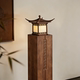 Song-style aesthetic and artistic floor lamp 2025 new living room high-end Chinese-style sofa next to the high-end lamps