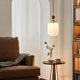Song Dynasty Aesthetic Small Pendant Light, New Chinese Style, Zen-Inspired, Simple and Elegant Tea Room Lamp, Entryway Corridor Retro Decorative Pendant Light