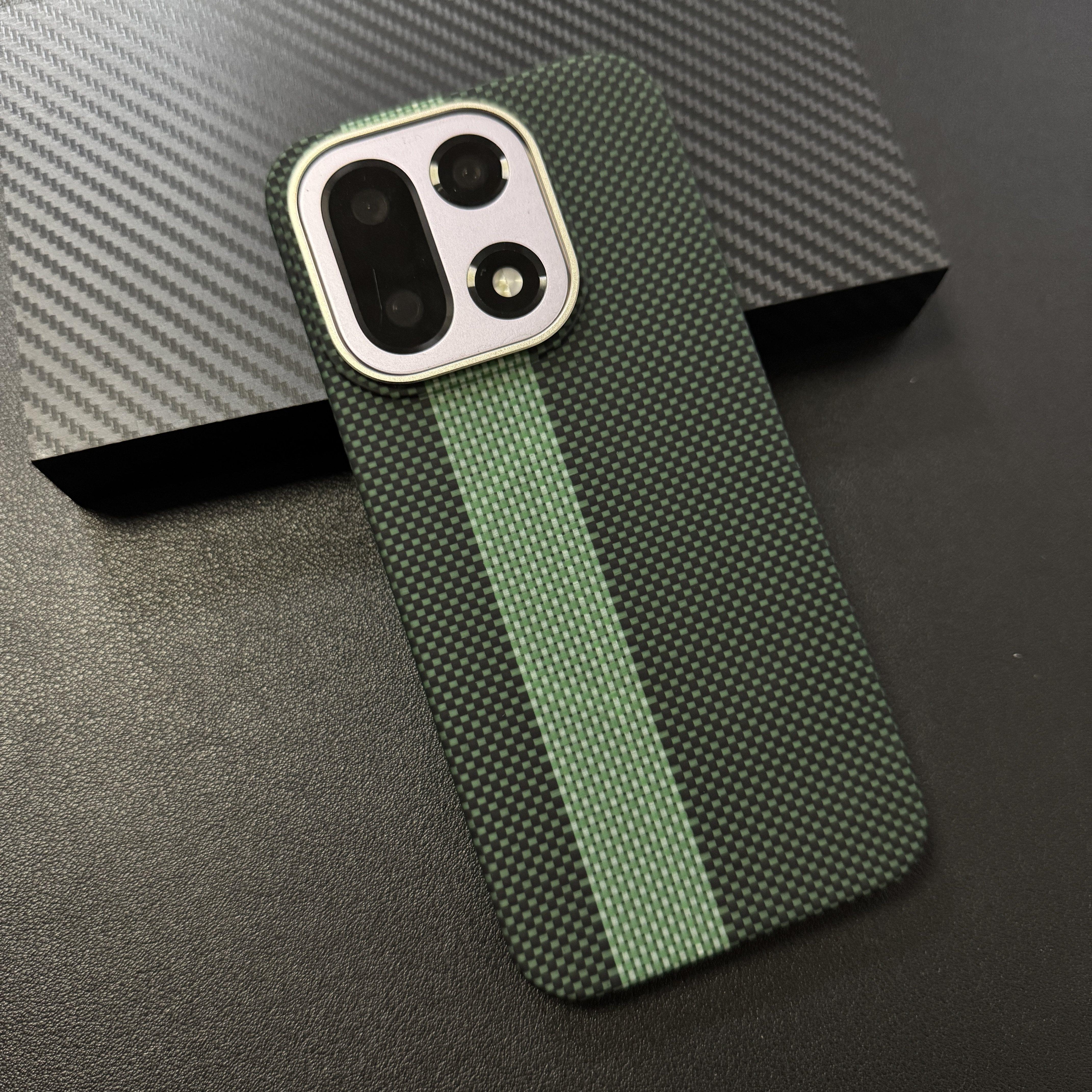 Подходит для Oneplus 15 Чехол для мобильного телефона из кевлара Oneplus 15T чехол для мобильного телефона из арамидного волокна Oneplus 15u Snapdragon Extreme edition магнитный ультратонкий мужской чехол из высококачественного бутика простая защитная оболочка для бизнеса Изображение 1