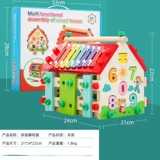 Деревянная игрушка, универсальный конструктор, цифровой металлофон, «сделай сам»