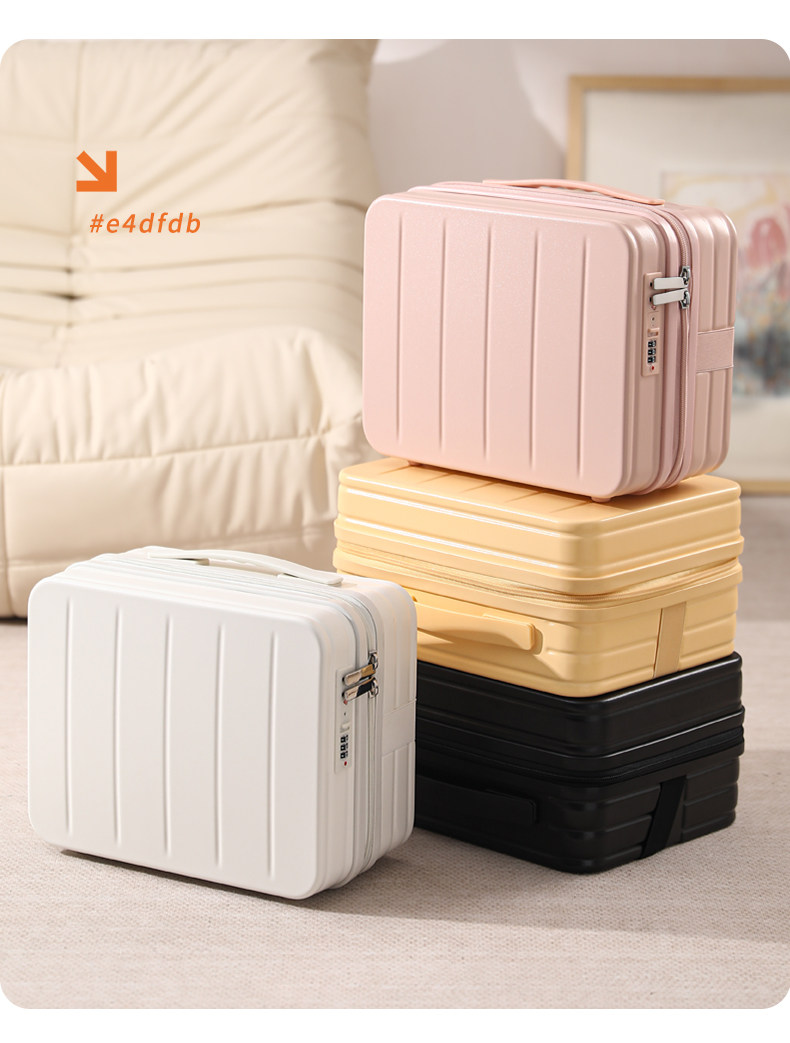 чемодан otrily14寸化妆包迷你化妆箱2025年新款便携式可套拉杆收纳袋16寸