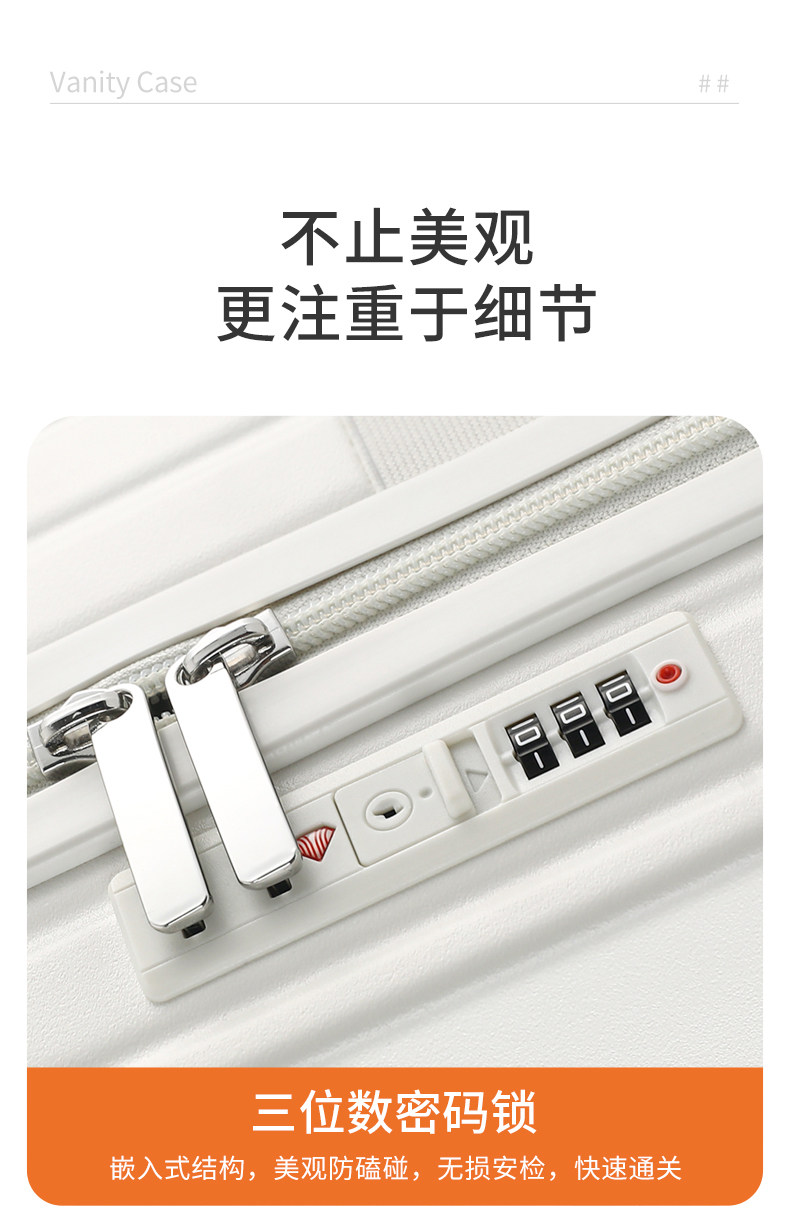 чемодан otrily14寸化妆包迷你化妆箱2025年新款便携式可套拉杆收纳袋16寸