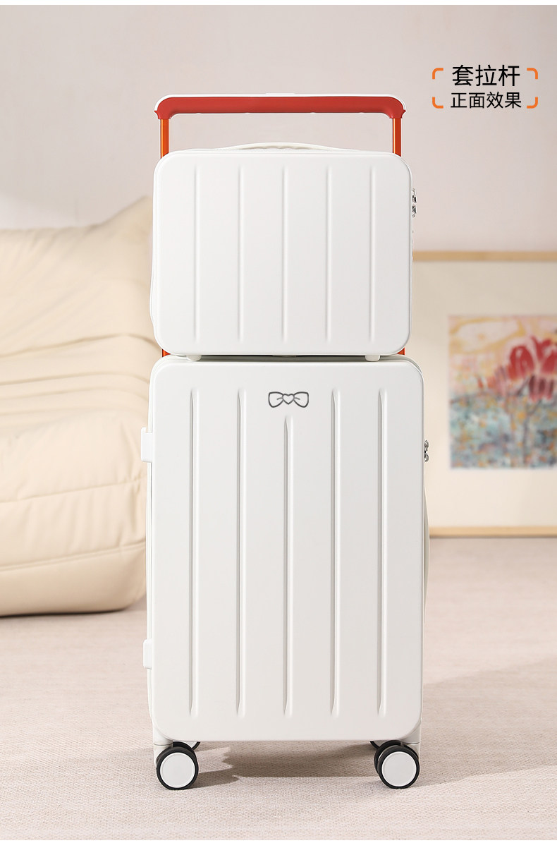 чемодан otrily14寸化妆包迷你化妆箱2025年新款便携式可套拉杆收纳袋16寸