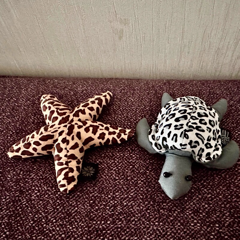 Banyantree Banyantree Handmade Turtle and Starfish Dolls Banyantree Banyantree Handmade Turtle and Starfish Dolls