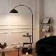 New Fishing Lamp Floor Lamp, a Modern Decorative Piece for the Living Room or Bedroom Next to the Sofa, with a Shelf and Table Lamp Integrated