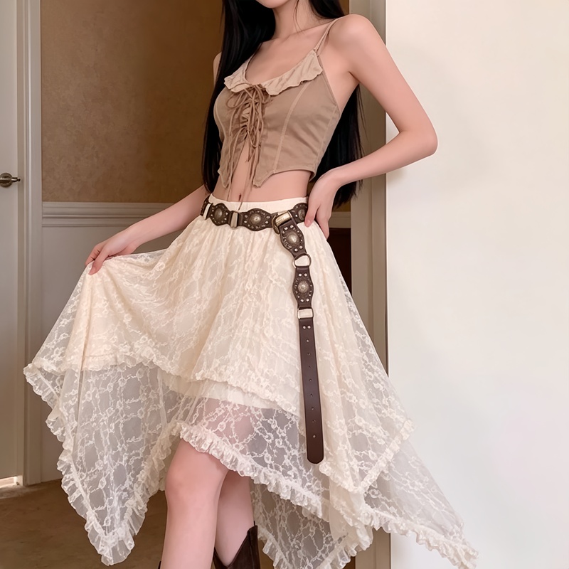 Vintage Bohemian Metal Buckle Waist Belt with Rivet Decoration, Niche High-End Style Belt for Women to Pair with Dresses Vintage Bohemian Metal Buckle Waist Belt with Rivet Decoration, Niche High-End Style Belt for Women to Pair with Dresses
