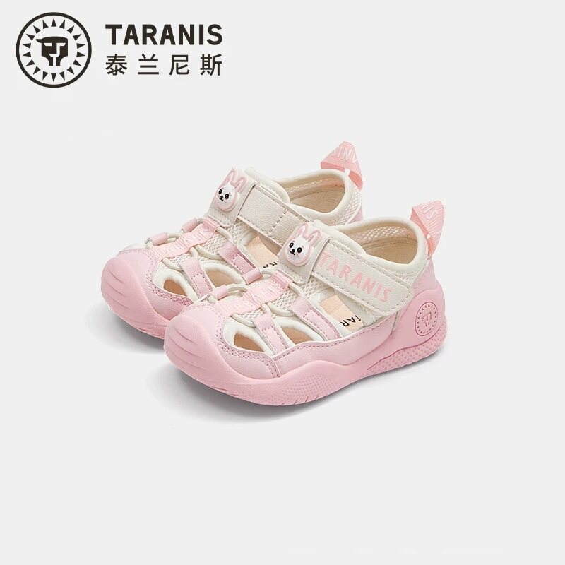 夏季新款学步鞋防滑透气女宝包头溯溪鞋