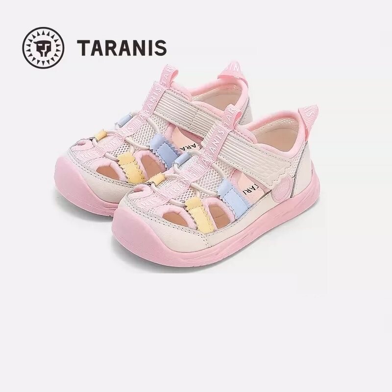 夏季新款凉鞋防滑软底学步鞋女童包头鞋