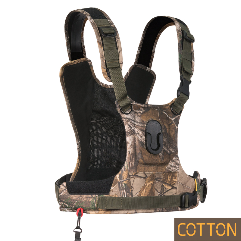 Cotton G3 Camera Camouflage Strap Ergonomic Photography Vest Camera Quick Release Outdoor Photography Vest