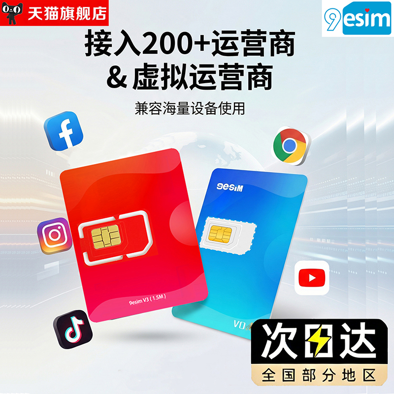 9Esim Card V0 V3 Removable Esim to Sim Physical Card with Large Capacity, Supports Writing Stk on Apple App\Android\Computer, Supports Switching Card Readers, Supports Estk Planb Xesim