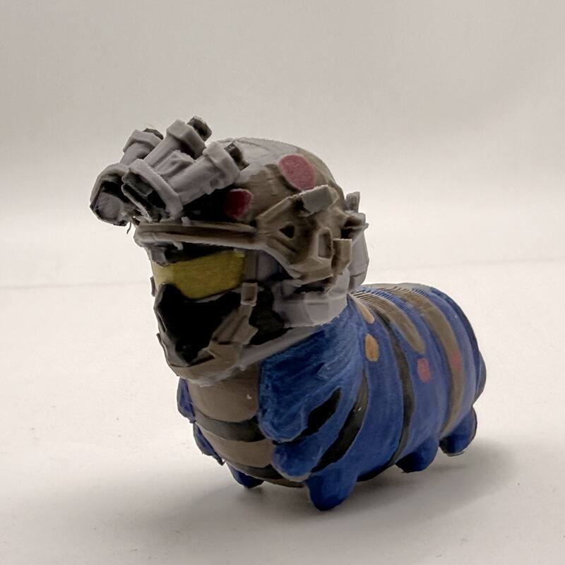 Delta Force Action Figure: Weilong Weichong Insect Model Collection, Delta Weichong Figurine Keychain