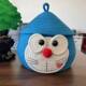 Cartoon woven storage basket with cover desktop storage basket bedside dormitory keys snacks socks miscellaneous cosmetics basket