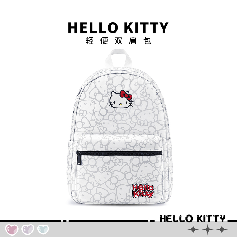 Hellokitty Backpack for Junior High School Girls, High School Students, and College Students, Niche ins Style Sanrio Backpack, Hello Kitty Hellokitty Backpack for Junior High School Girls, High School Students, and College Students, Niche ins Style Sanrio Backpack, Hello Kitty