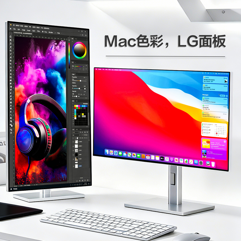 Lg Panel 27-Inch 4K Monitor Design Office Mac Laptop Desktop Typec External High-Definition Screen Lg Panel 27-Inch 4K Monitor Design Office Mac Laptop Desktop Typec External High-Definition Screen