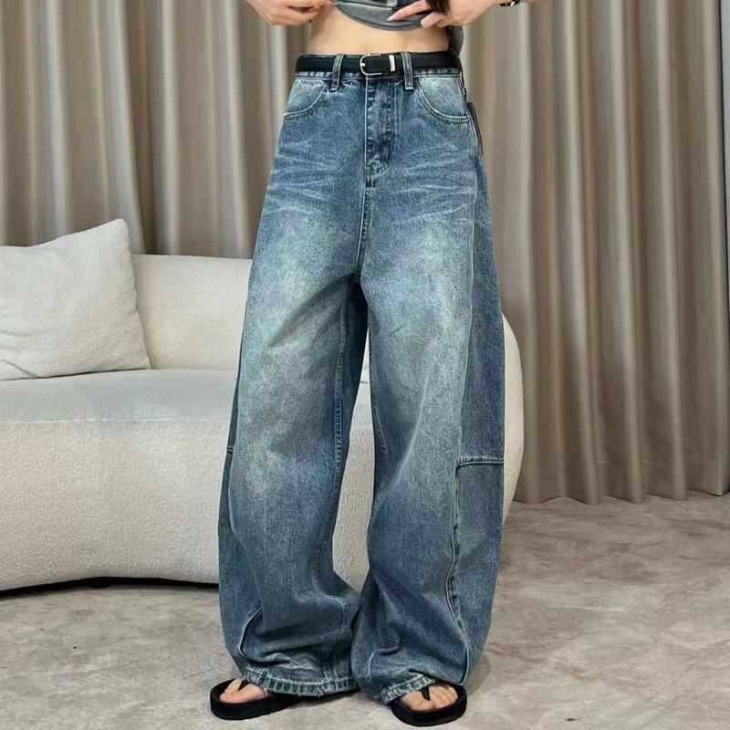 6.12 in Stock: Stylish Double-Pocket Wide-Leg Scimitar Pants # Limited Purchase for Single Orders