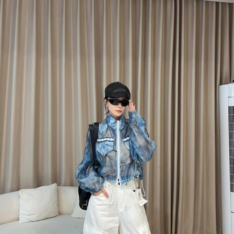 6.17 in Stock: Niche Design Embroidered Zipper Jacket # Limited Purchase Offer 6.17 in Stock: Niche Design Embroidered Zipper Jacket # Limited Purchase Offer
