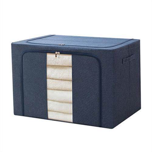 Lu Xiao Clothing Storage Box Household Cotton and Line Wardrobe Artifact Folding Clothing Organizing Box Fabric Large Capacity Storage Storage