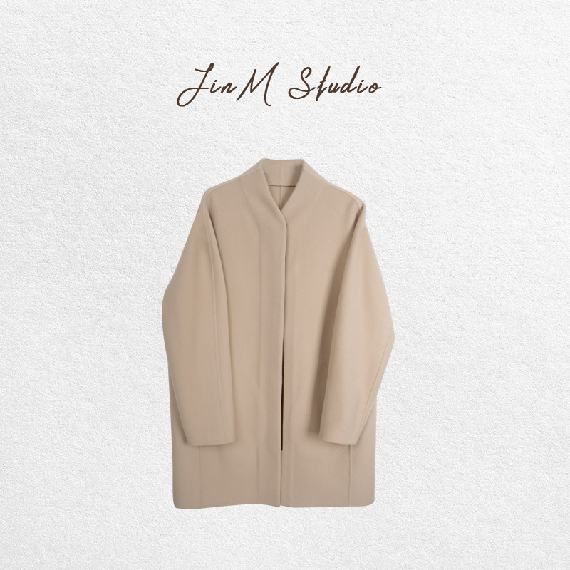 Jinmstudio【King's Gift】High-End*Cloud-Like Wool*Stiff and Wide Coat 602501A6259 Jinmstudio【King's Gift】High-End*Cloud-Like Wool*Stiff and Wide Coat 602501A6259