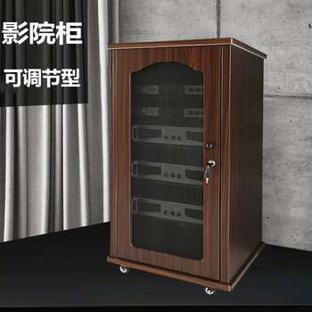 Audio-visual cabinet power amplifier rack cinema ktv power amplifier cabinet stage network audio cabinet equipment equipment stand cabinet