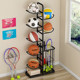 Basketball storage rack household indoor badminton soccer volleyball rack storage basket children's ball rack ball storage rack