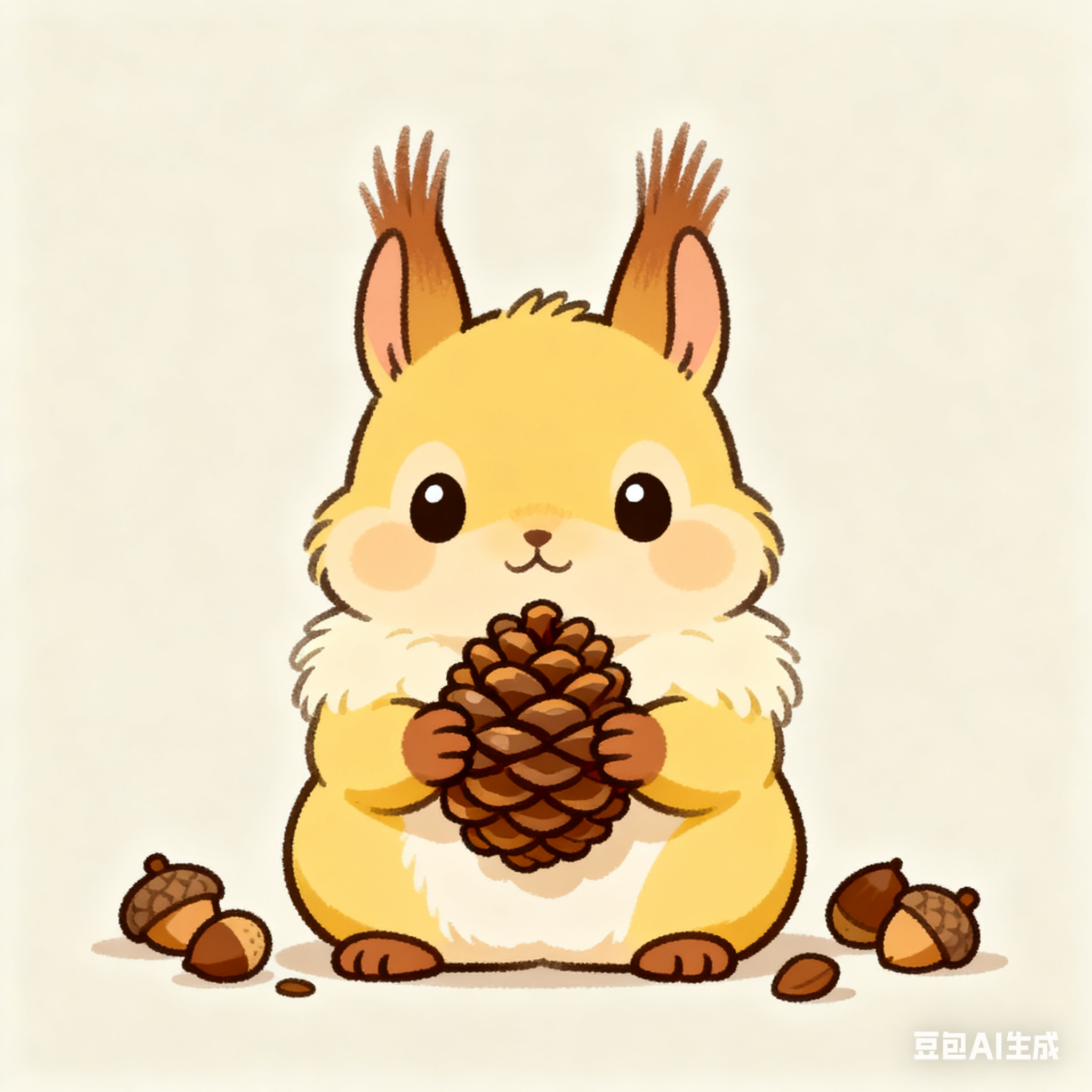 松果囤货的LOGO