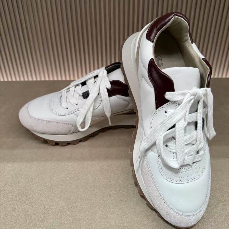 Brunello Cucinelli /Bc 25Ss Sports White Shoes Classic Two-Color Fashion Casual Shoes Brunello Cucinelli /Bc 25Ss Sports White Shoes Classic Two-Color Fashion Casual Shoes