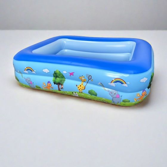充气泳池户外充气游泳池家用戏J水池儿童工厂充气水池